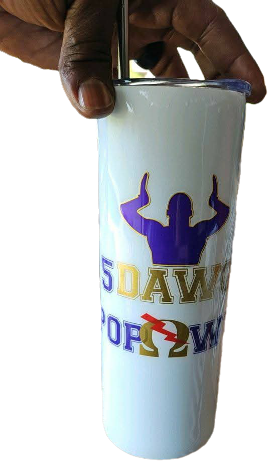 Omega Psi Phi Tumbler